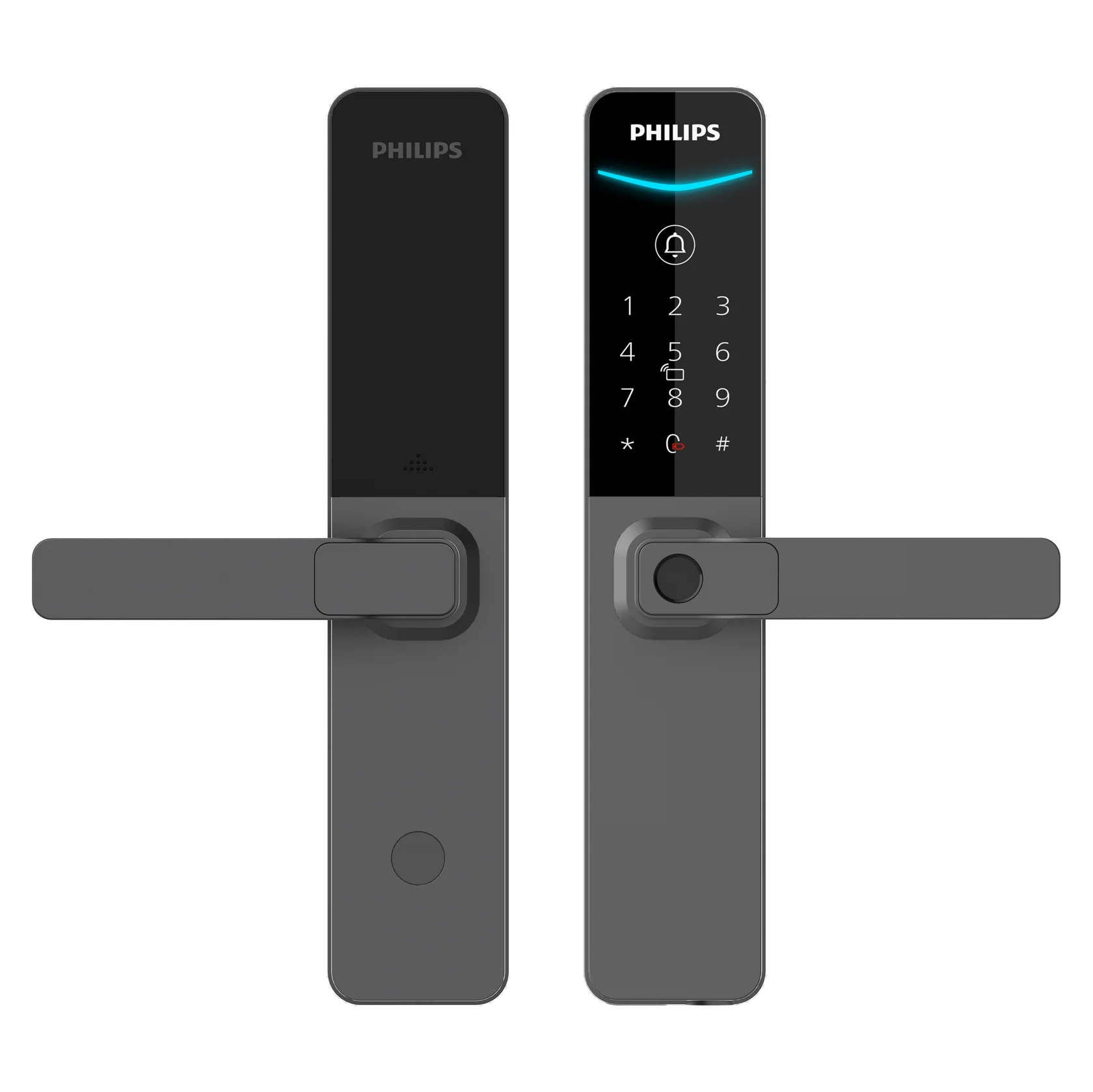 Philips Easykey DDL615-5HBS электронный замок с классической ручкой
